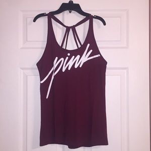Victoria’s Secret PINK maroon shirt